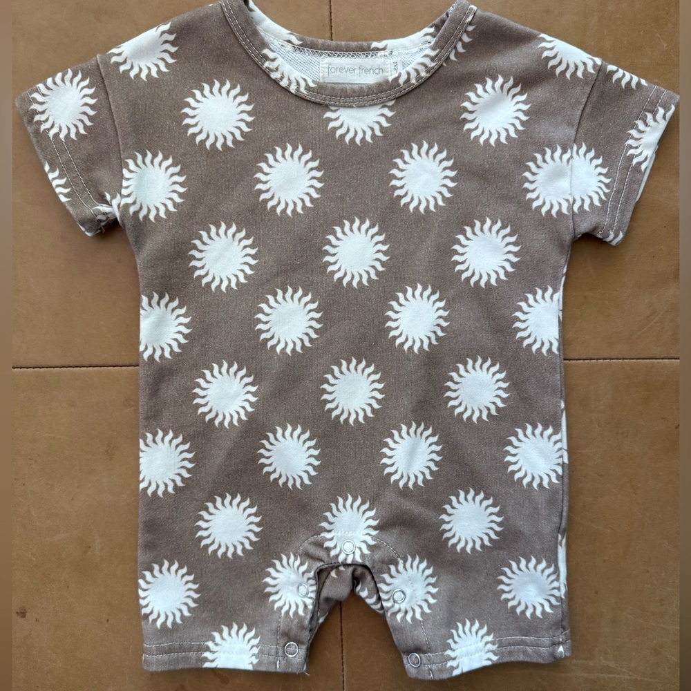 Forever French Romper 3-6M